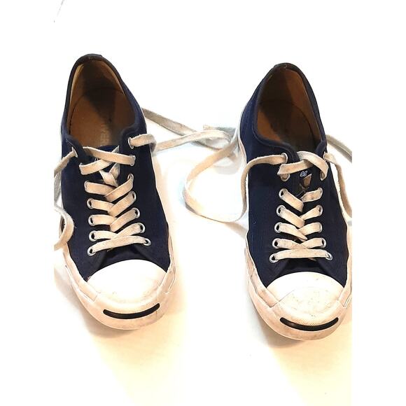 Converse USA Jack Purcell Navy Blue Men's 7.5 Women's 9 - Picture 8 of 8